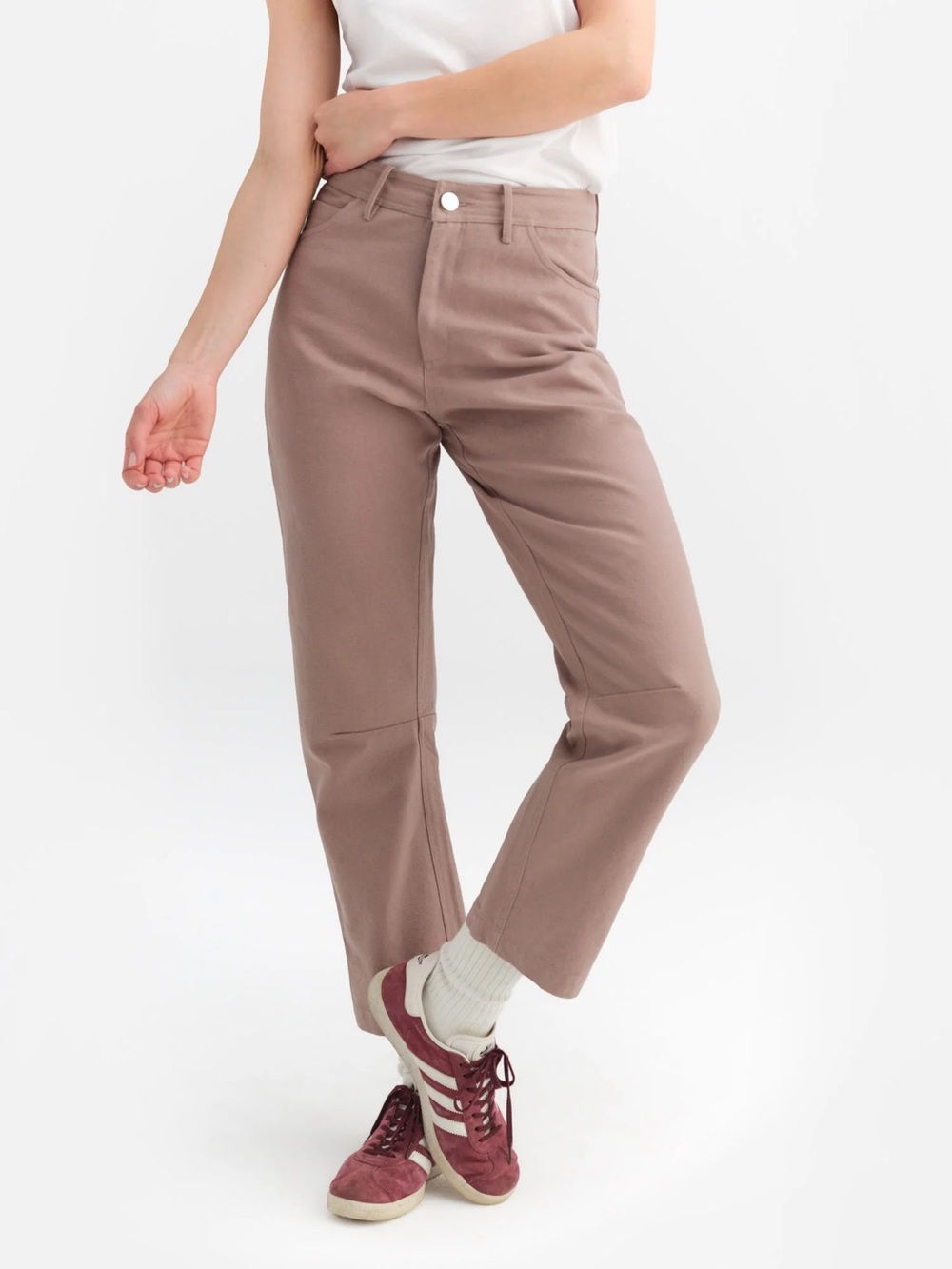 Organic Cotton Canvas 5-Pocket Pant